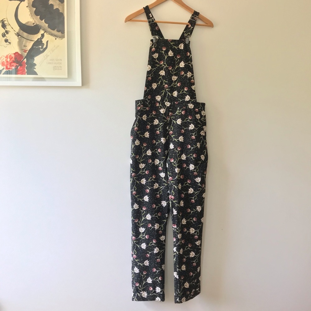 Topshop floral patterned jumpsuit